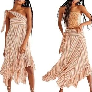 Free People One Giselle convertible Maxi Skirt
